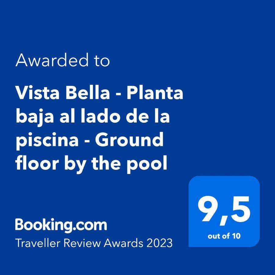 プラヤ・デル・クーラVista Bella - Planta Baja Al Lado De La Piscina - Ground Floor By The Poolアパートメント エクステリア 写真